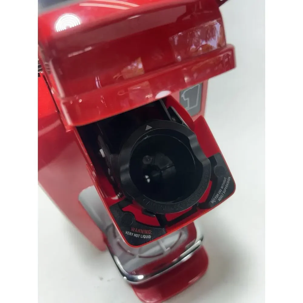 Keurig K10 Mini Plus Single Serve K-Cup Coffee Maker Red Tested Working